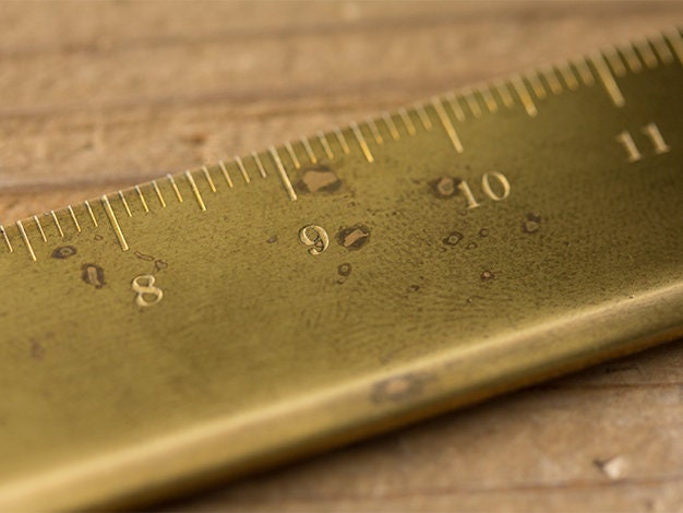 Traveler's Company Brass Ruler