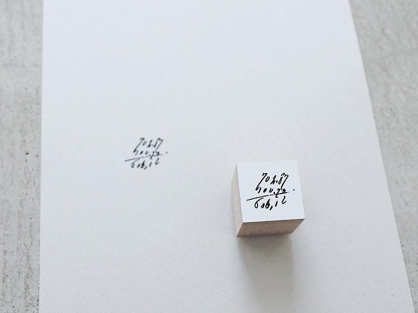 Yohaku Stamp S023 - Count