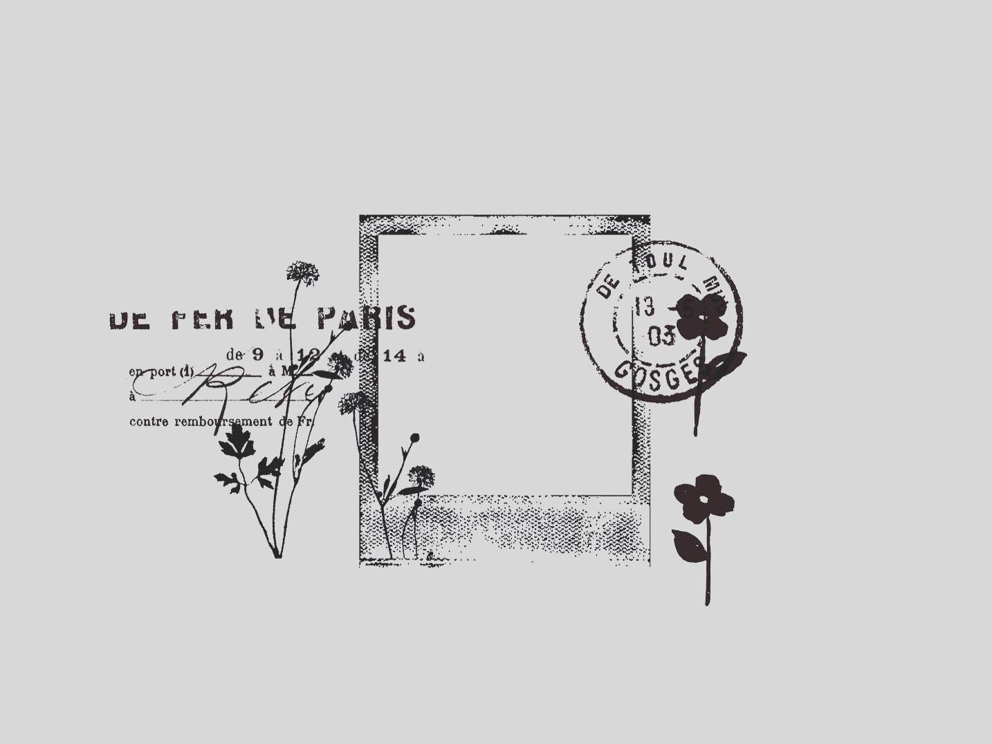 Yohaku Stamp S046 - Mark