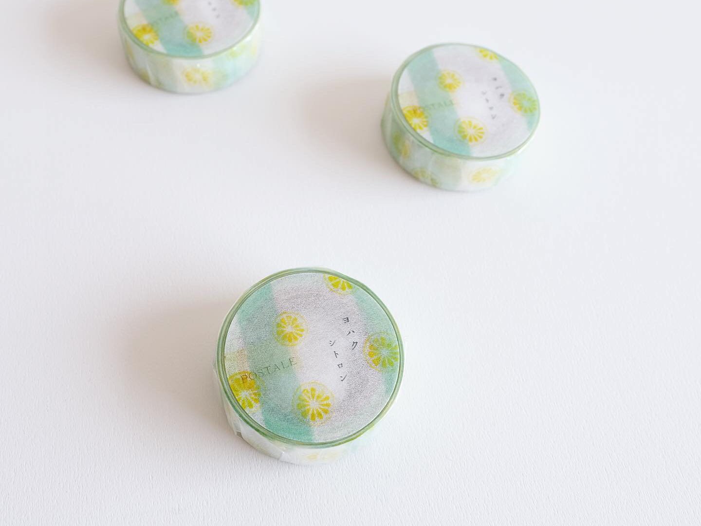 Yohaku Washi Tape Y114 - Citron