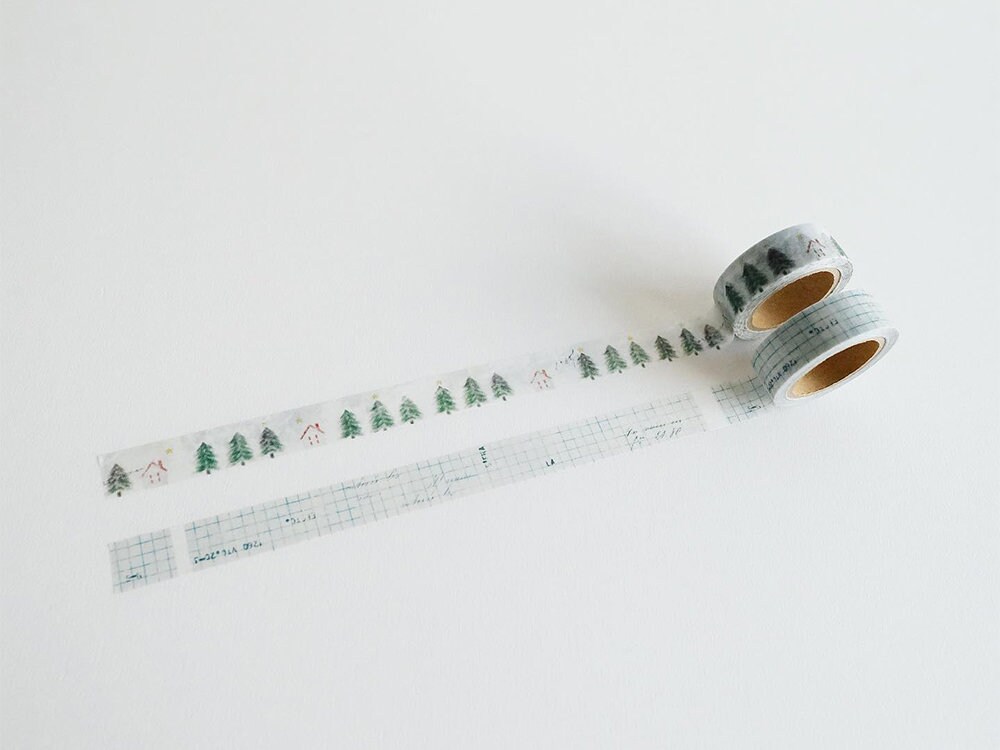 Yohaku Washi Tape Y-096 - Grid