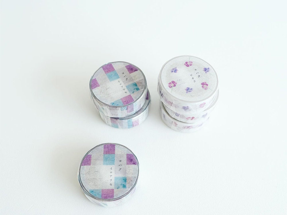 Yohaku Washi Tape Y-103 - Iroawase