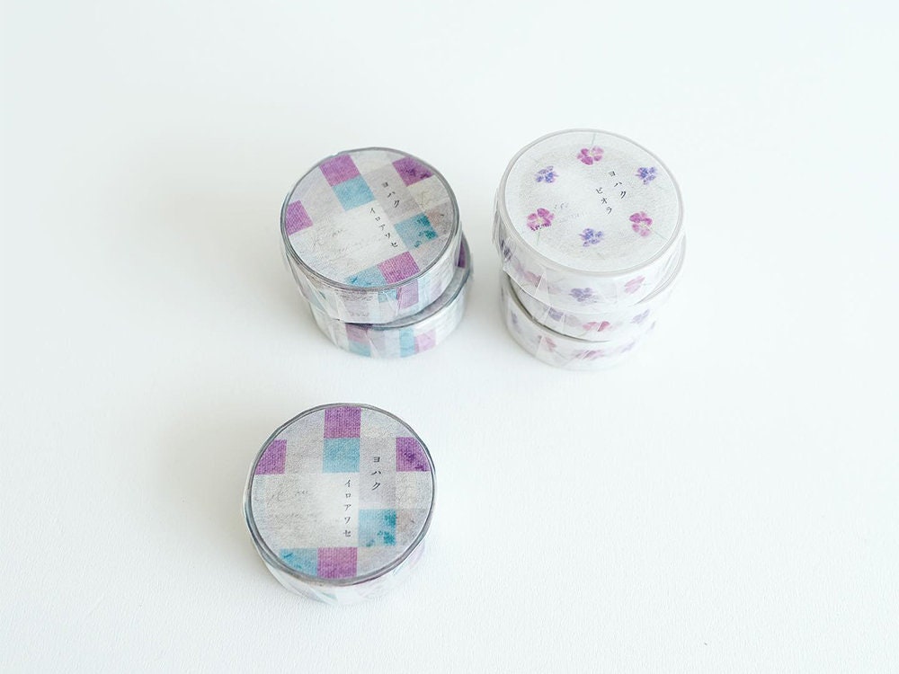 Yohaku Washi Tape Y-104 - Viola