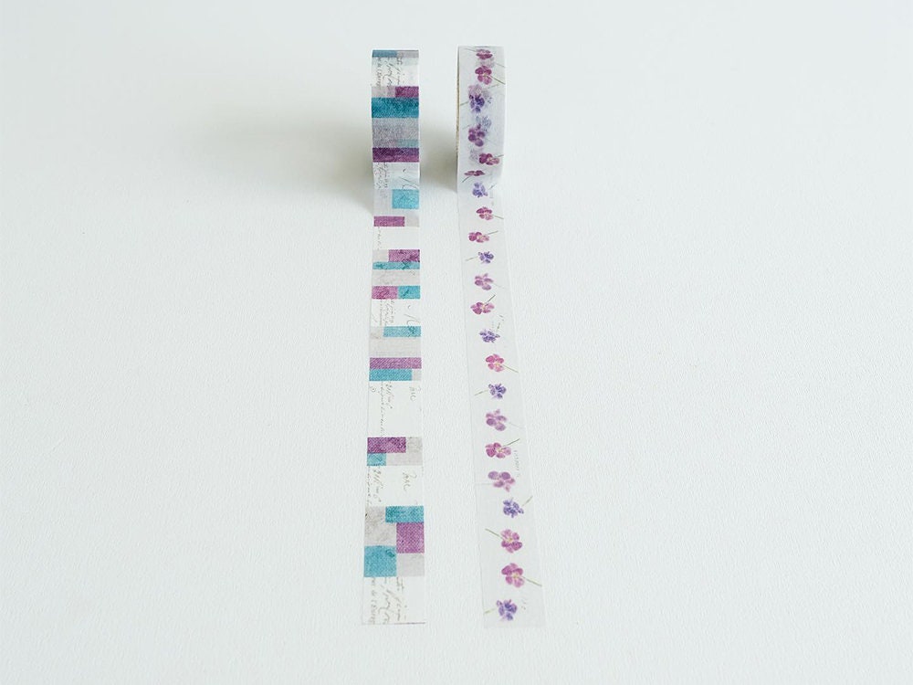 Yohaku Washi Tape Y-104 - Viola