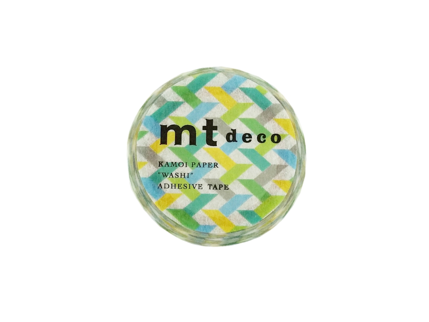 MT Deco Washi Tape - Slash Green